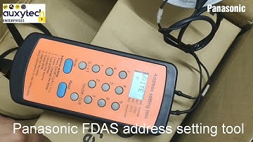 Panasonic FIRE ALARM address setting tool