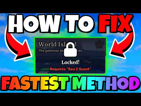 *UPDATED* How to FIX SEA 2 LOCKED REQUIRES SEA 2 QUEST in SAILOR PIECE