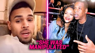 Chris Brown CONFIRMS Rihanna \& Jay Z Affair | Beyonce Pulled Up On Rihanna?