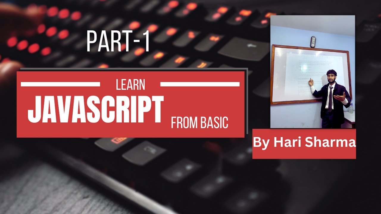 JavaScript Basics for Beginners | Chapter 1 – |Part-1 -- Introduction ...