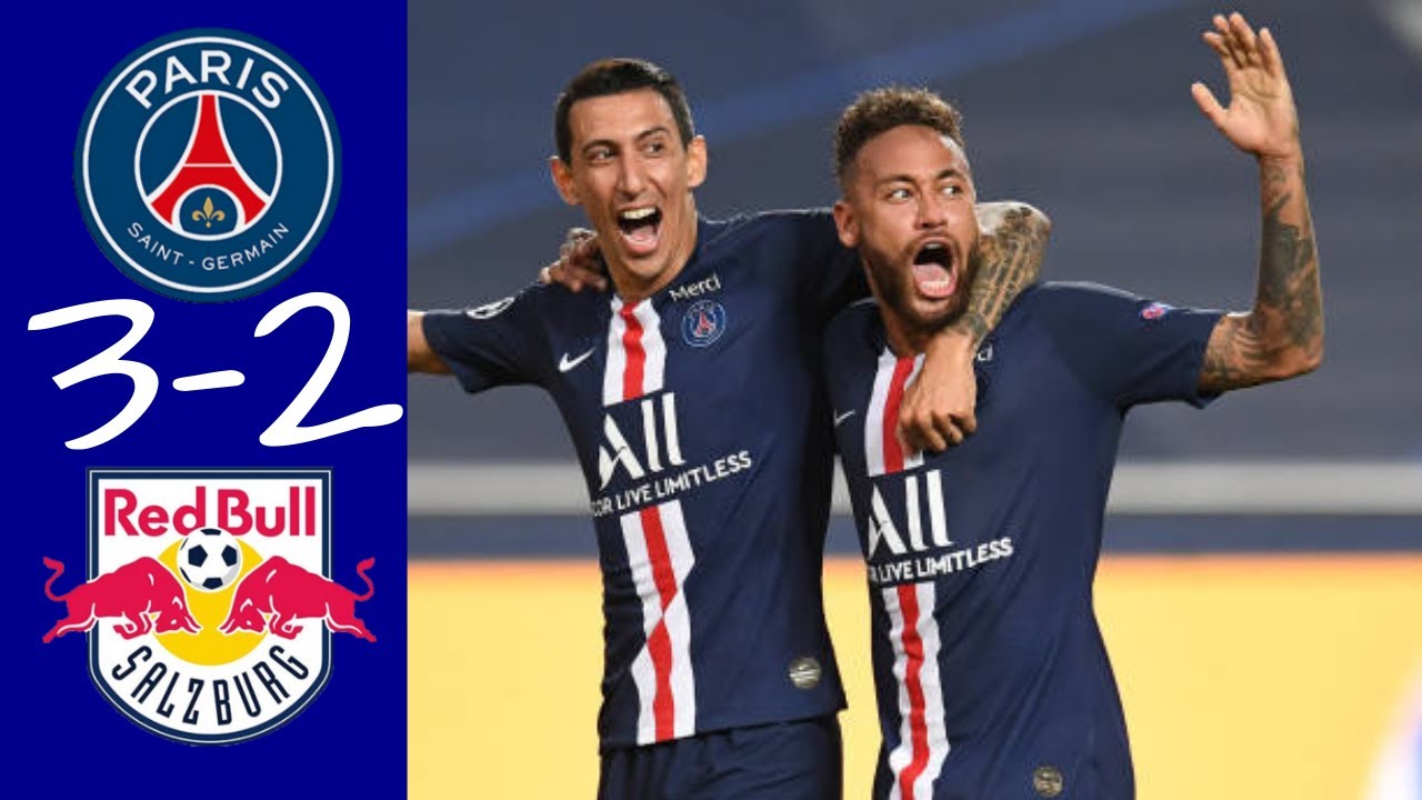 PSG vs RB Leipzig 3-2 Champions League Full Match Highlights