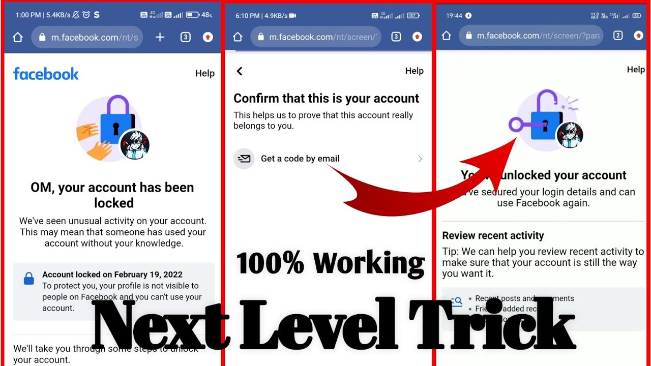 how to unlock facebook account without identity 2022 | facebook account locked how to unlock | 2022
