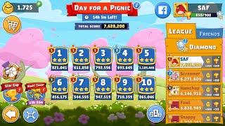 Angry Birds Friends. Day for a Pignic (20.04.2024). All levels 3 stars. Passage from Sergey Fetisov