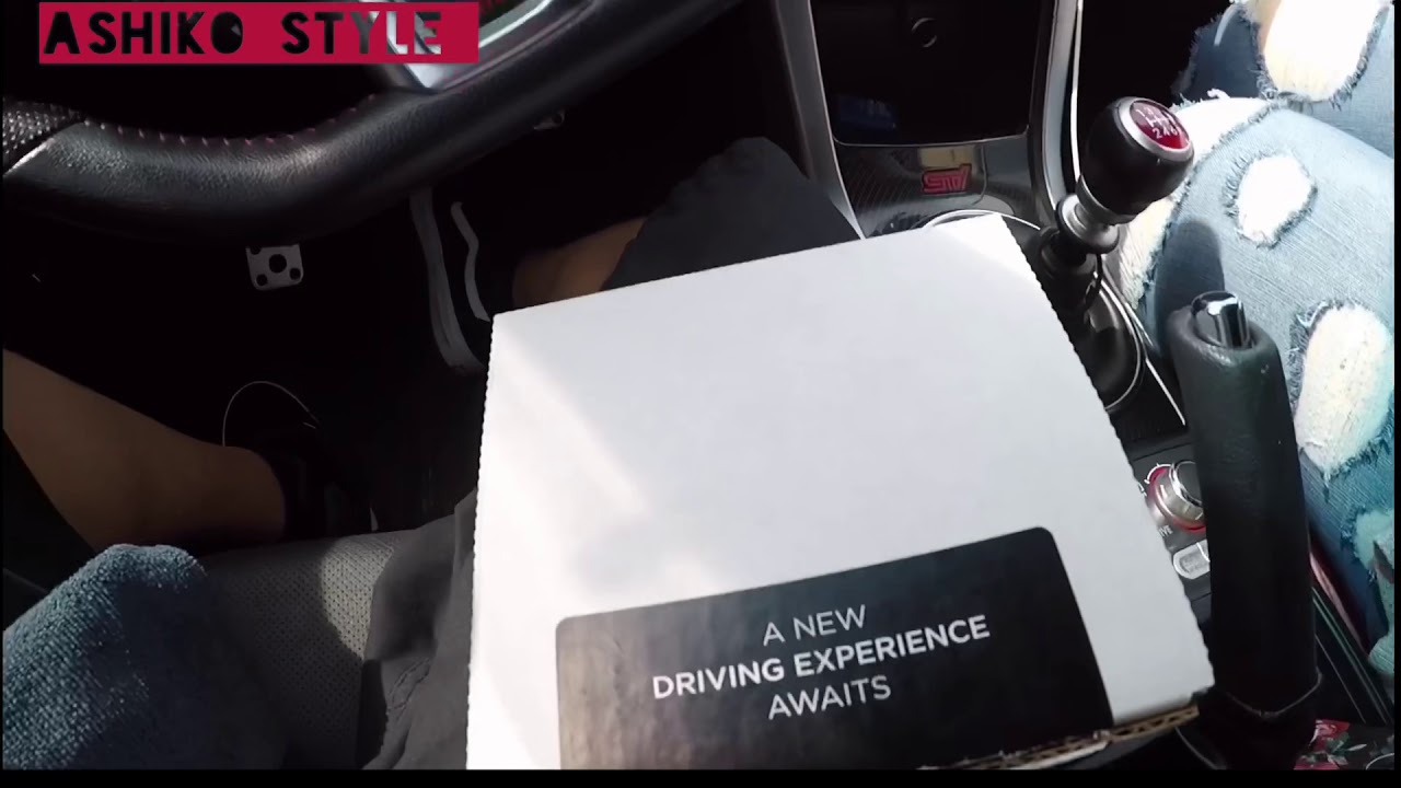 2015 STI Raceseng ASHIKO shift knob install - YouTube
