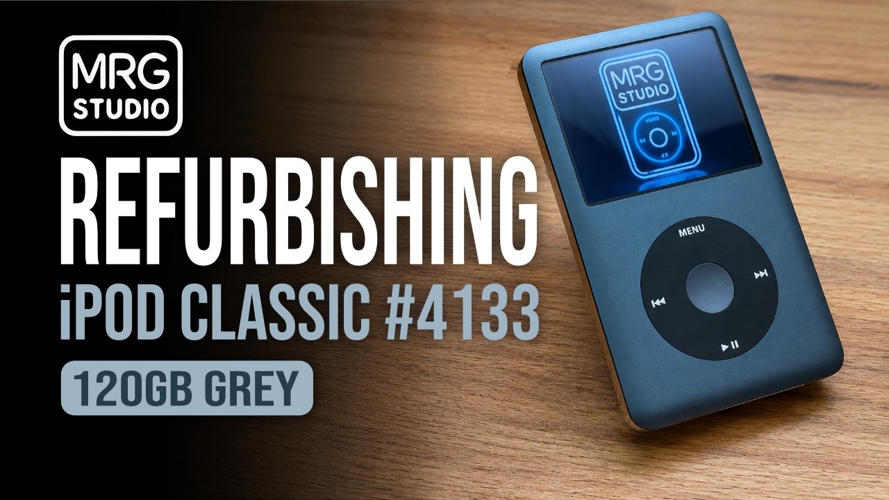 美品 iPod Classic 120GB 動作品 Refurbishing an iPod Classic | 120GB Grey #4133 - YouTube