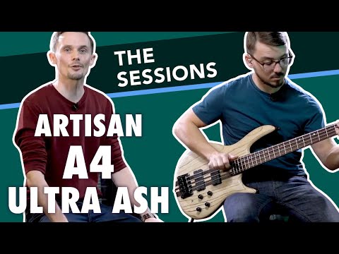 Бас-гитара CORT A4 Ultra Ash (Etched Natural Black), видео 2