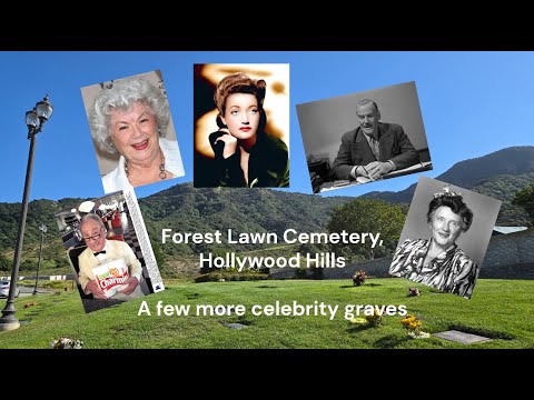 Visit the final resting place for a few Hollywood celebrities, Forest