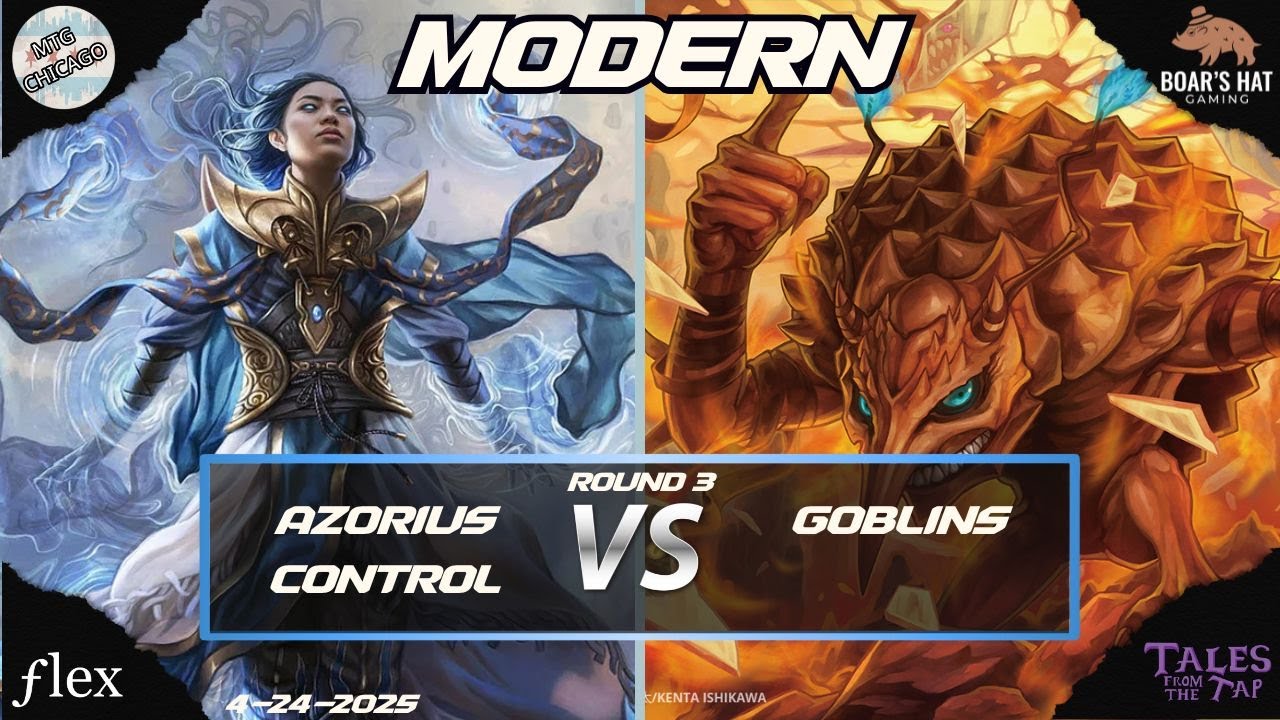 Azorius Control VS Goblins [MTG Modern Round 3] - YouTube