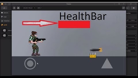 How to add the healthbar in buildbox [Buildbox] | [VideoGames]