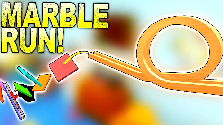 I Built An Almost Impossible Marble Run Stunt Course! - Marble World Gameplay