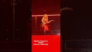 Shakira Guitar Objection Tango Live From Front Row Detroit 2025