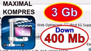 HandBrake - Video Kompres | Cara Mudah Mengecilkan Ukuran Video [3GB menjadi 400MB Luar biasa]