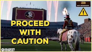 College Football 27...Proceed with Caution