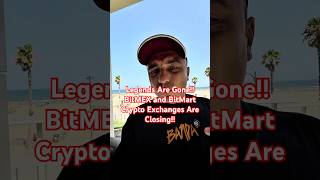 Legends Are Gone!! BitMEX and BitMart Crypto Exchanges Are Closing!! 😳😱🥲