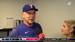 Bruce Bochy Post Game: Rangers 6, White Sox 3