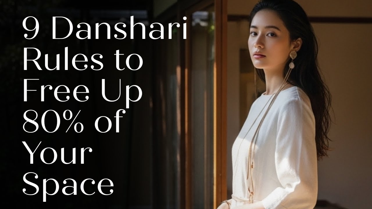 9 Danshari Rules to Free Up 80% of Your Space | Japanese Minimalism