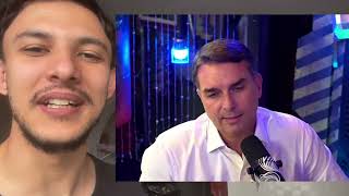 FLÁVIO BOLSONARO NO INTELIGÊNCIA LTDA - React