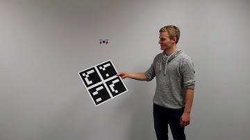 Position control of a Crazyflie quadcopter using an integrated camera and fiducial markers (Aruco)