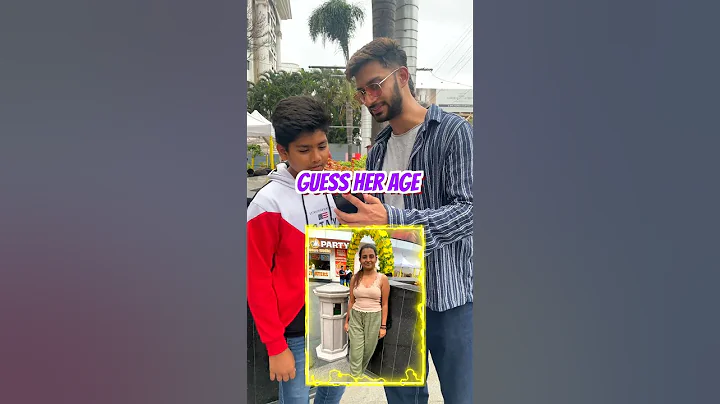 Can you guess their Age?