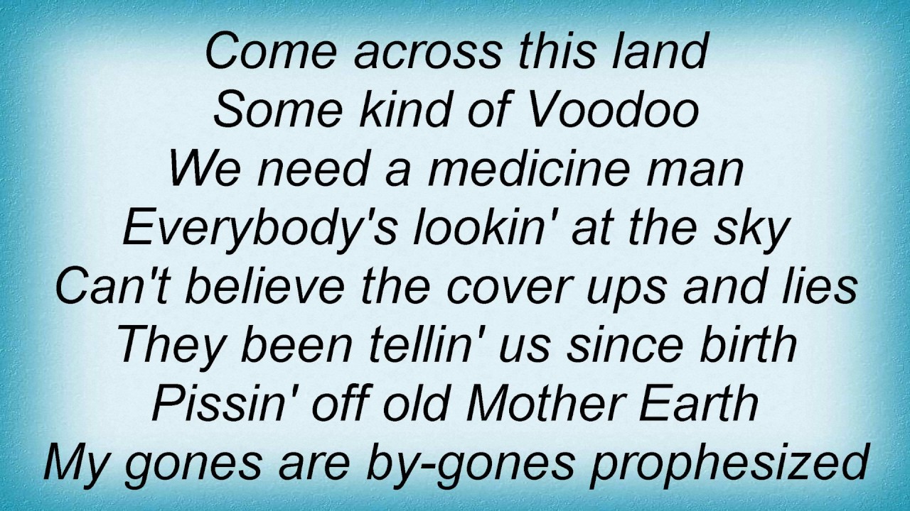 Aerosmith Voodoo Medicine Man Lyrics YouTube