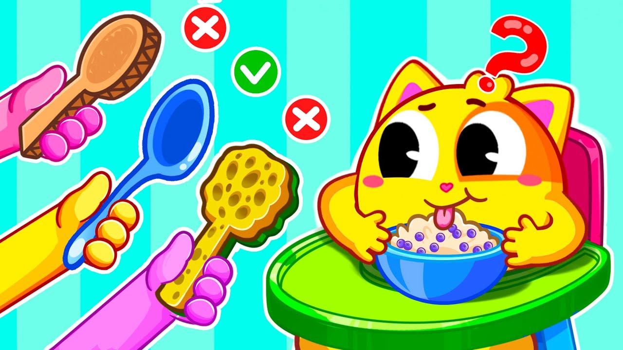 Which Spoon Is the Best⁉️🥄Funny Kids Songs & Nursery Rhymes♥️