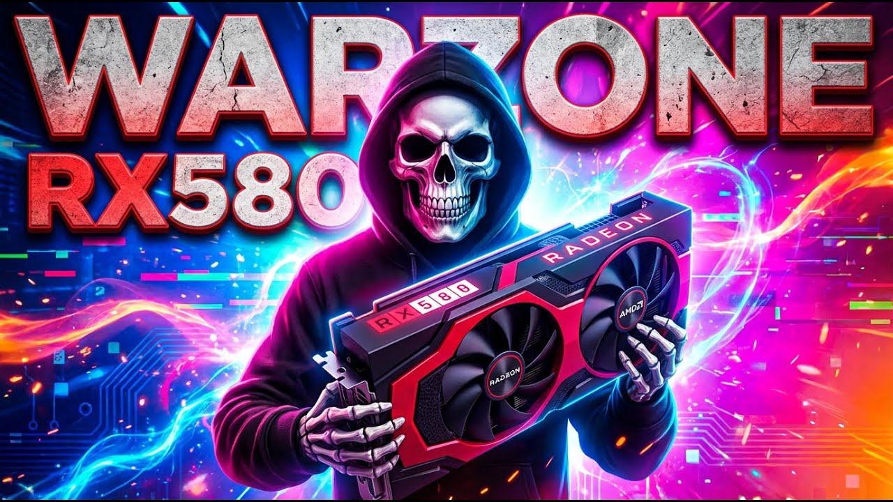 Warzone no 5600GT com RX580 1080p