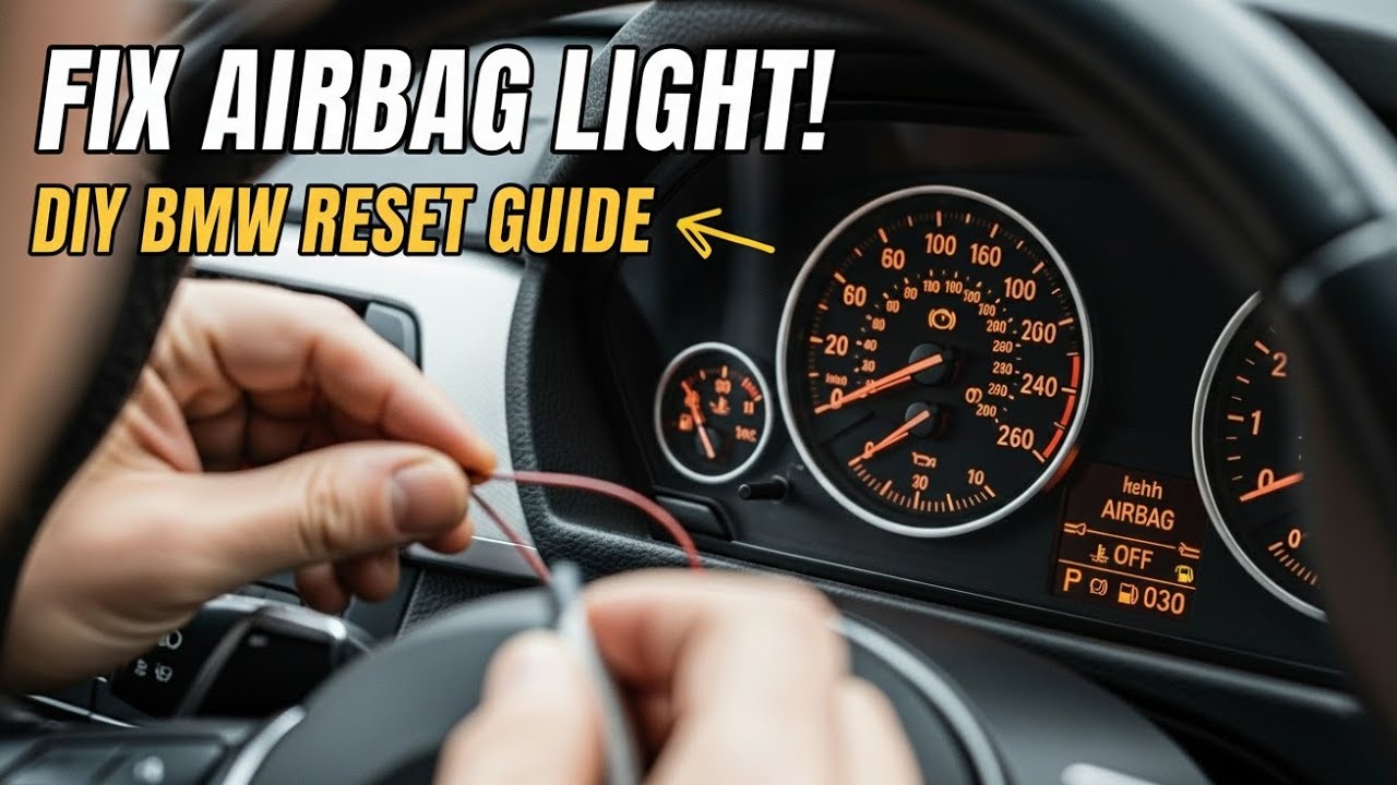Как отключить индикатор подушки безопасности BMW (руководство по самостоятельному сбросу)