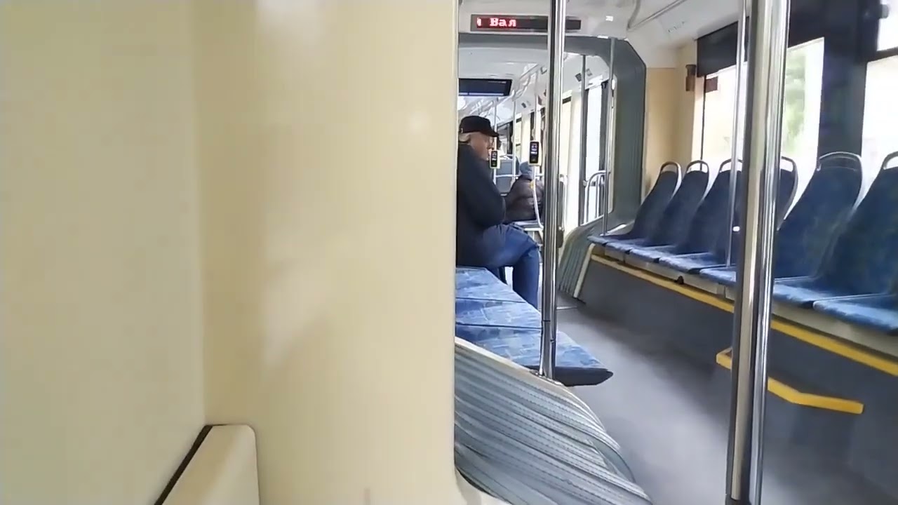 Поездка На Трамвае №7 На Витязе-М (Метро Бульвар Рокоссовского–Белорусский Вокзал) Москва 07.05.2023