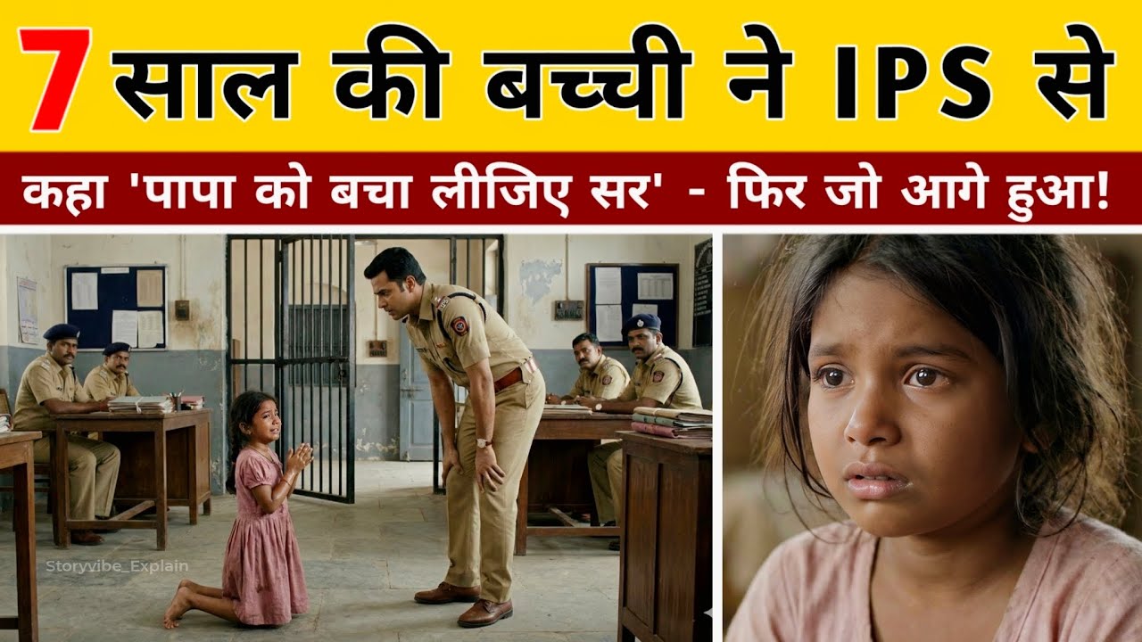 7 साल की बच्ची ने IPS से कहा 'पापा को बचा लीजिए सर' - फिर जो आगे हुआ! | Heart Touching Story