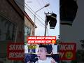 Tiba tiba banget layangan besar nyangkut di tiang listrik #shorts #reactionvideo #react #eldanboy