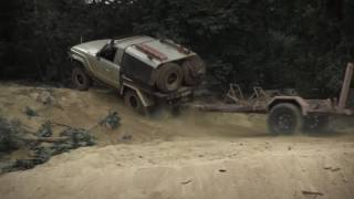 Shaun Whale tackles Stoney Creek on his Cooper Tires