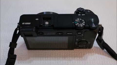 Sony A6000 - Disassembly and Power Switch Fix