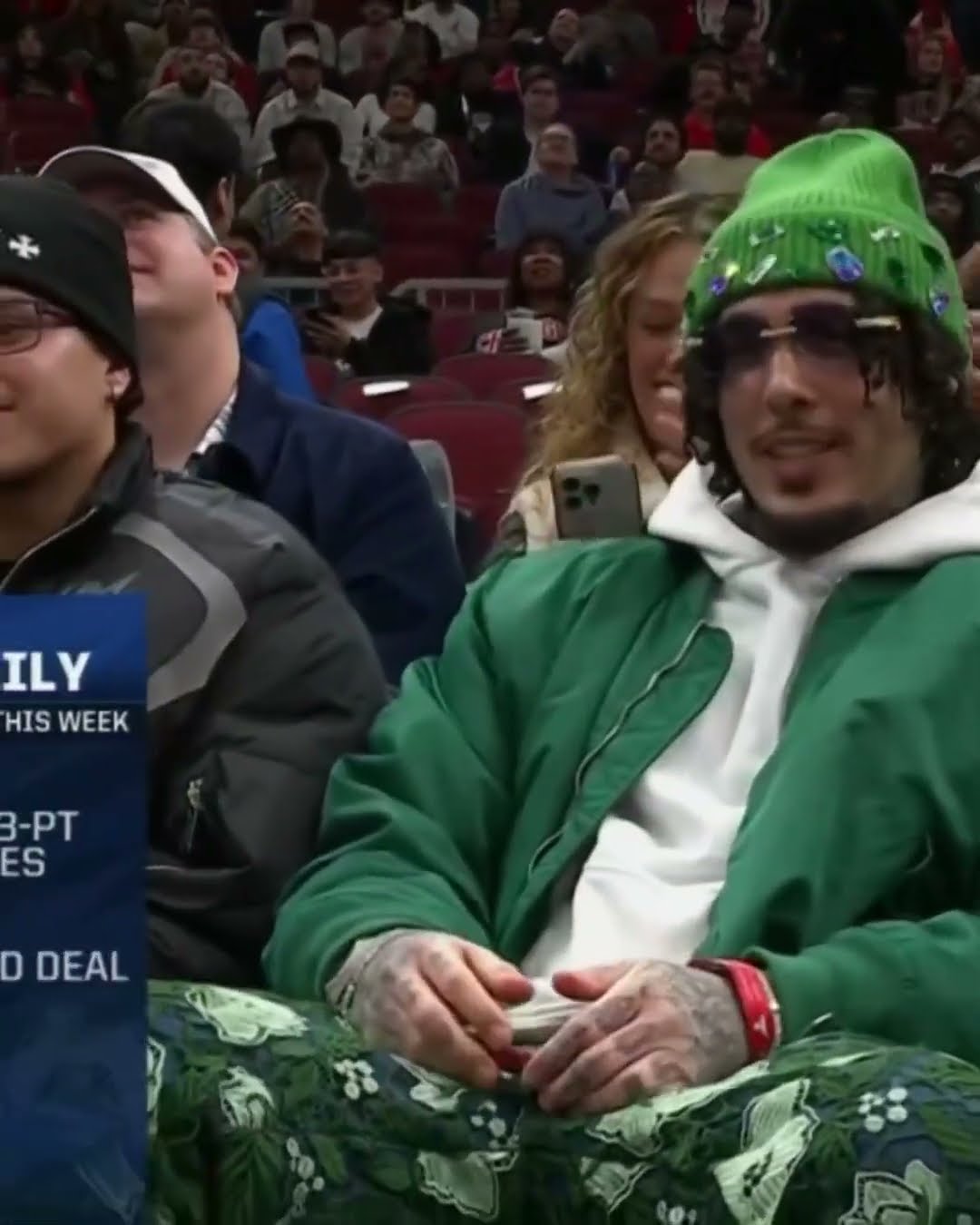 LiAngelo Ball in the building for Lonzo vs. LeMelo ?