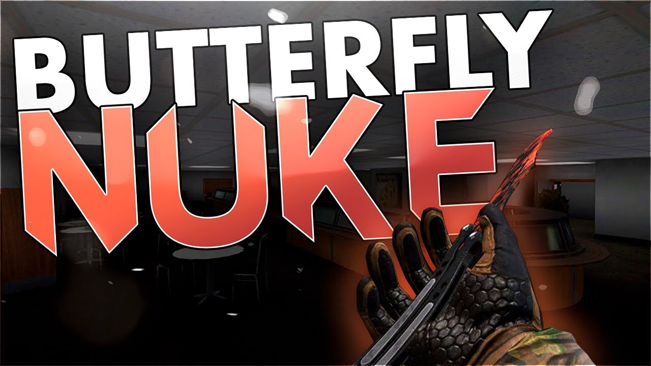 [Bullet Force] BUTTERFLY KNIFE, Nuke.