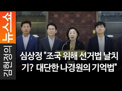 대단한 <strong>나경원의</strong> 기억법&amp;quot;