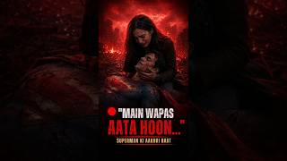 Superman Ne Marne Se Pehle Jo Kiya — Duniya Ro Padegi! 😢🔥#marvel #viral short