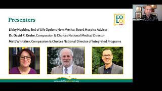 The Role of Hospice in Medical Aid in Dying (NM CME)