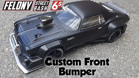 RC Update - Arrma Felony Custom Front Bumper
