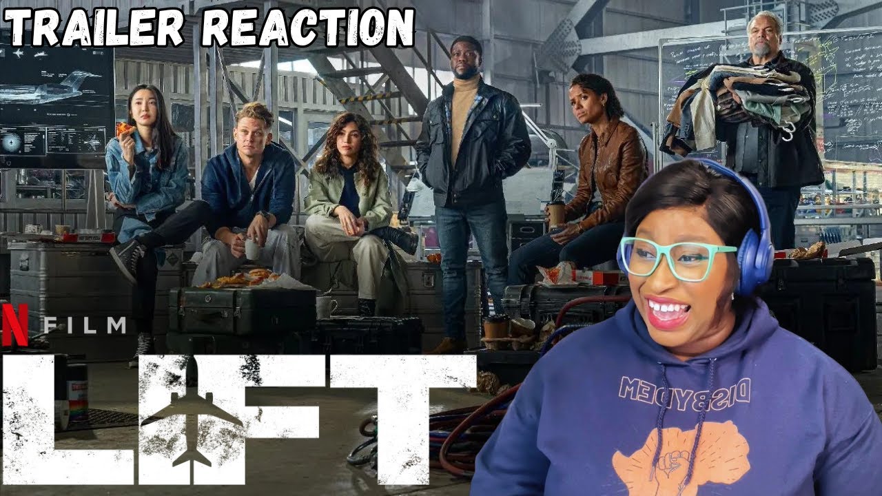 Lift (2024) KEVIN HART | Official Trailer REACTION | Netflix| DISBYDEM