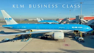 KLM Boeing 777 Business Class | Cape Town to Amsterdam trip report