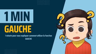 Google Sheets - La Fonction Gauche En 1 Minute