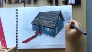 Perspective Drawing for Architects: Lesson #2 exteriors