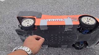 Speed run 6s lipo pararelle.scorched spc2 carbon chassic. Castle 2028 + ghost 5ace. 238kmh