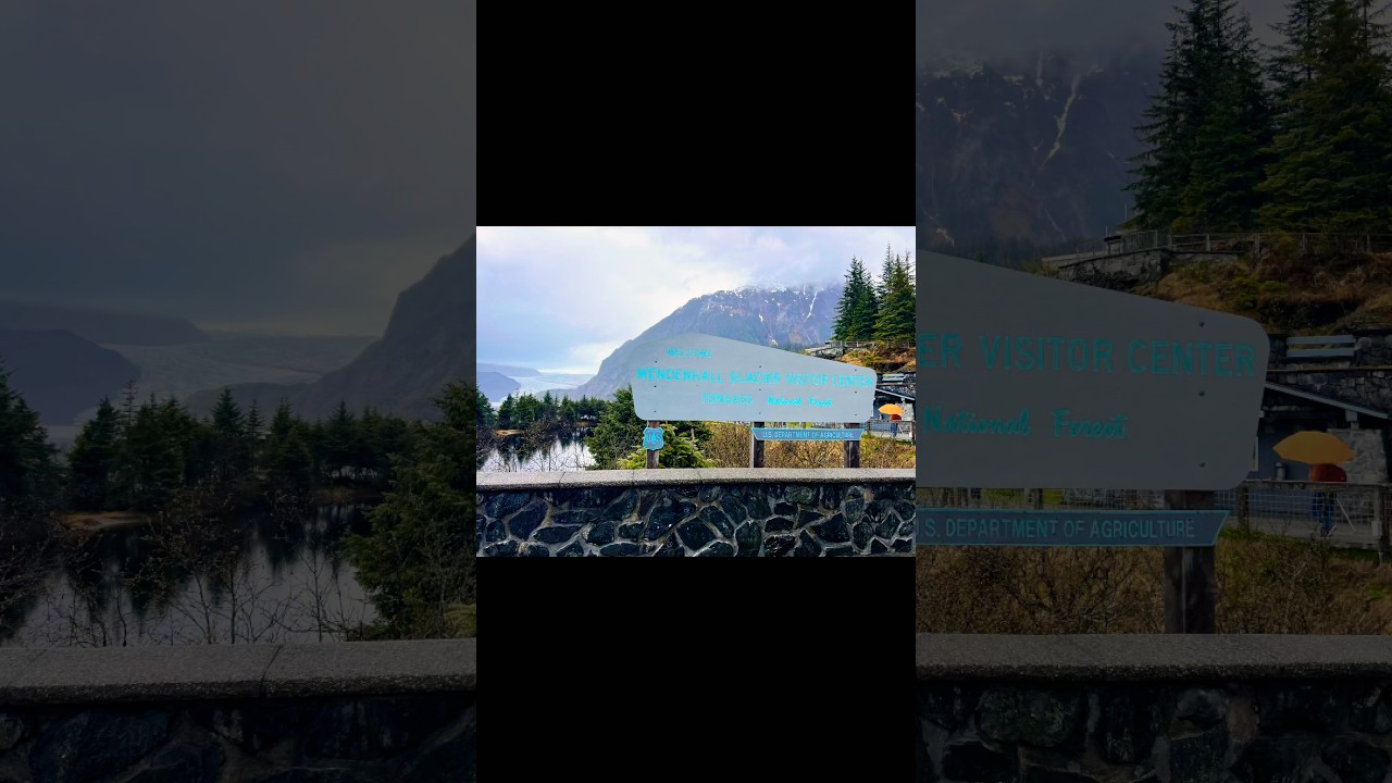 Mendenhall Glacier Visitor Centre Juneau Alaska #alaskacruise #celebrityedge #travel