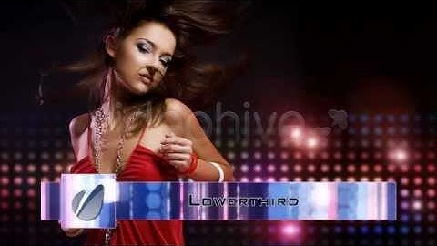 Pseudo Matrix Lowerthird Set Loopable Background