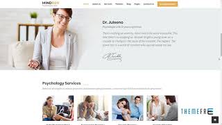 Mindron - Psychology and Counseling WordPress Theme