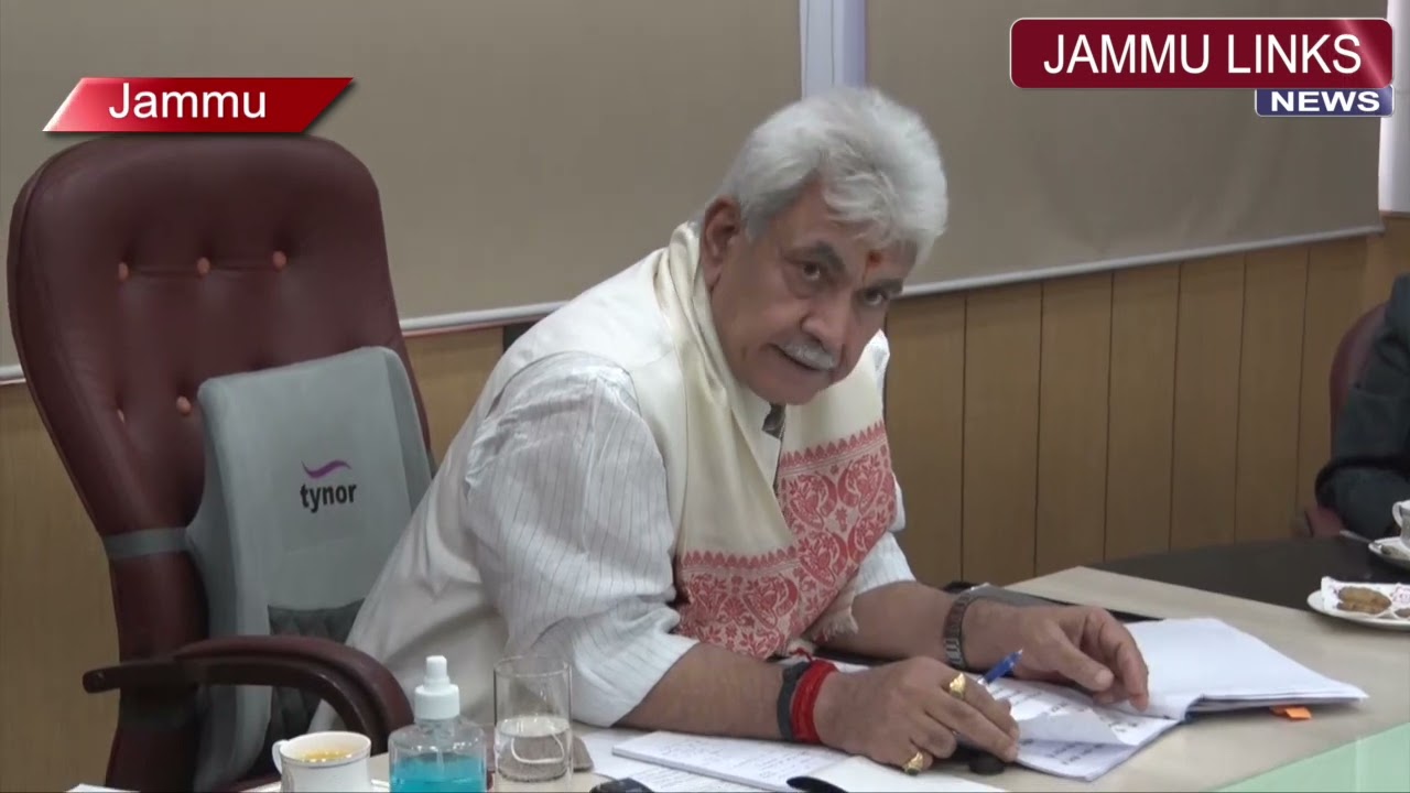 LG chairs high-level meeting on effective implementation of initiatives announced in J&K UT budget