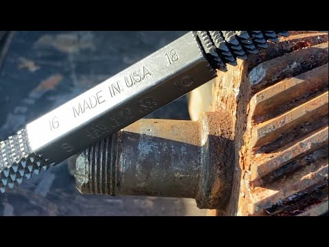 How To Repair Damaged Threads With A Tap