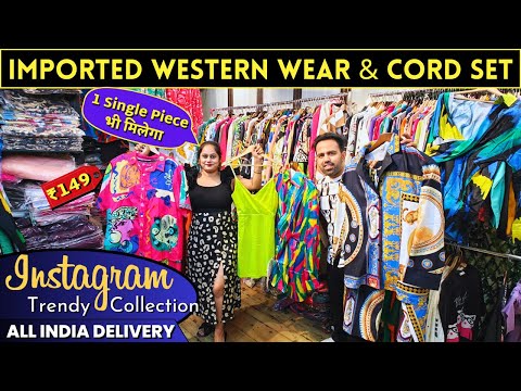 Imported Western wear Dress & Cord Set | Ladies Party wear dresses for Womens Tops Market in