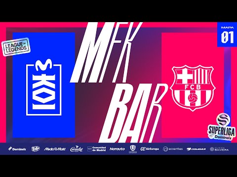 MOVISTAR KOI FENIX VS BARÇA ESPORTS - RONDA 2 - SUIZO - P1 - SUPERLIGA DOMINO'S - VERANO 2025